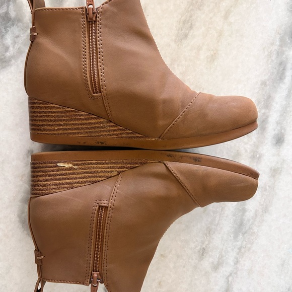 TOMS Kelsy Wedge Bootie - Kids - Picture 4 of 4